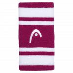 Head Striped Wristband 5'' Violet / White - 2 szt.